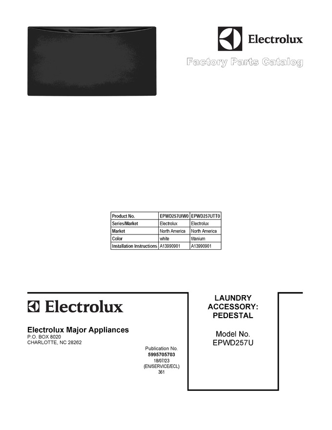 Diagram for EPWD257UIW0