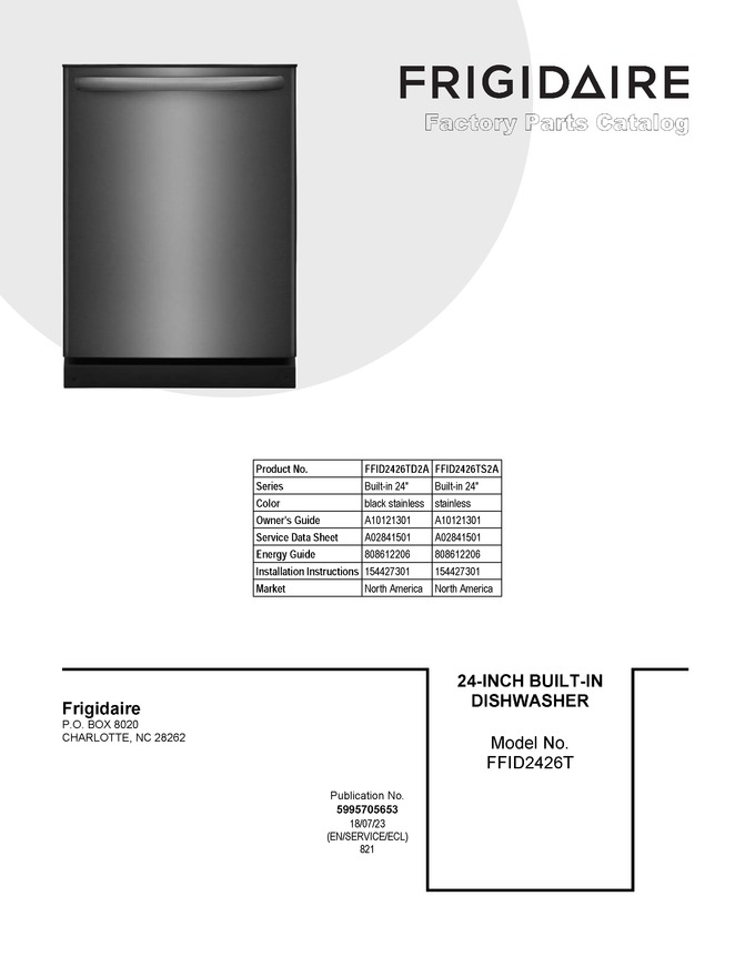 Diagram for FFID2426TD2A