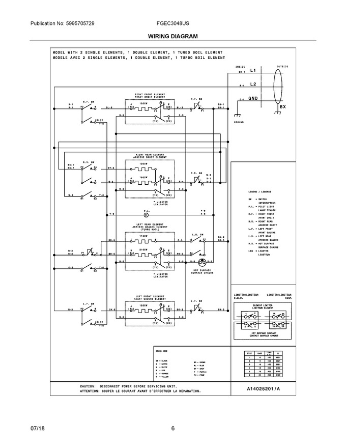 Diagram for FGEC3048US