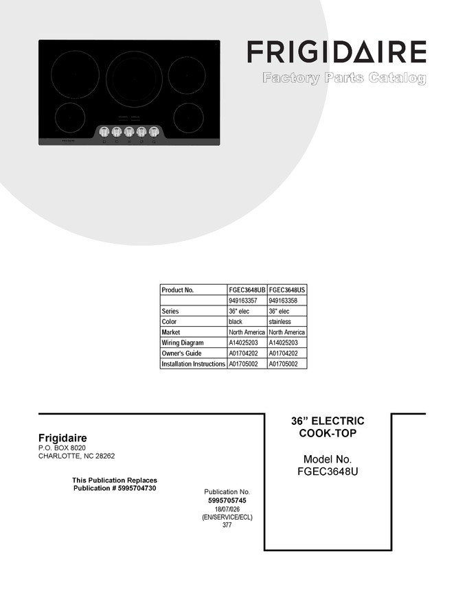 Diagram for FGEC3648US