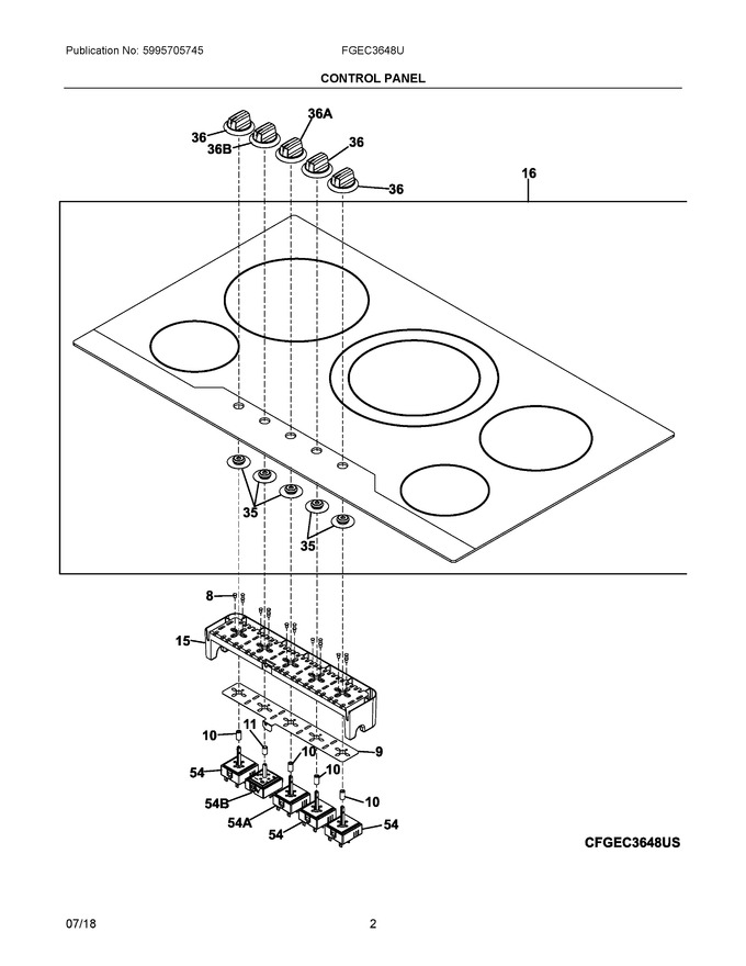 Diagram for FGEC3648UB