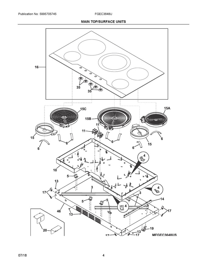 Diagram for FGEC3648US