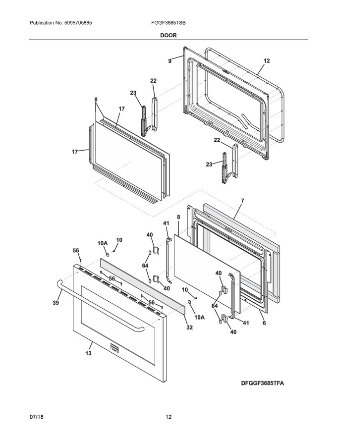 Diagram for FGGF3685TSB