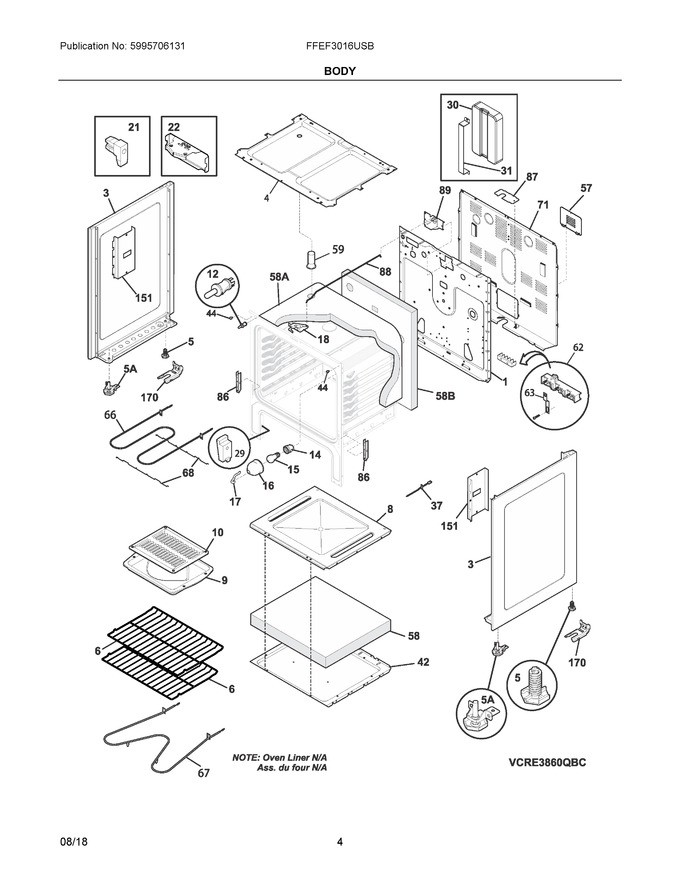 Diagram for FFEF3016USB
