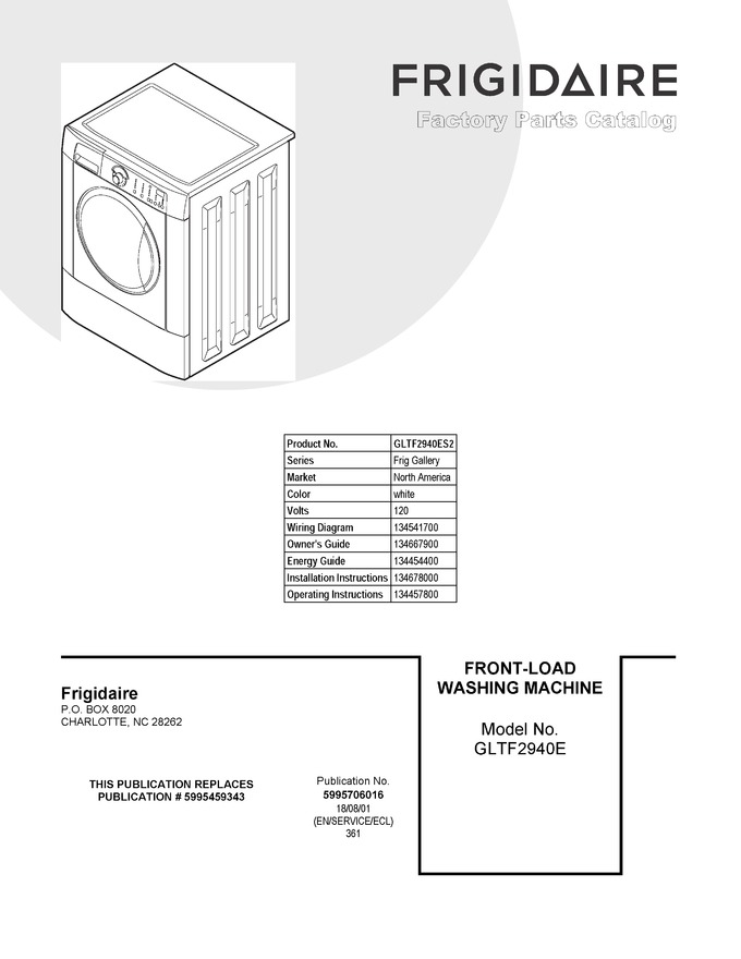 Diagram for GLTF2940ES2