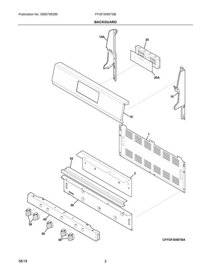 Diagram for FFGF3056TSB