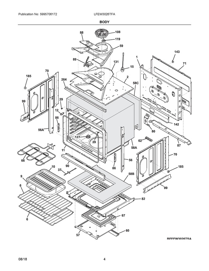Diagram for LFEW3026TFA