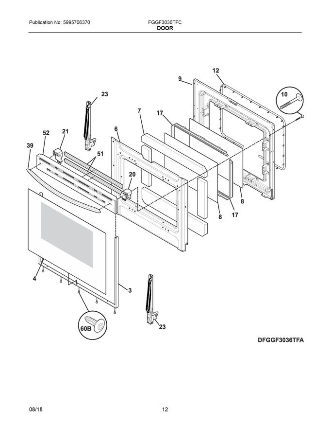 Diagram for FGGF3036TFC