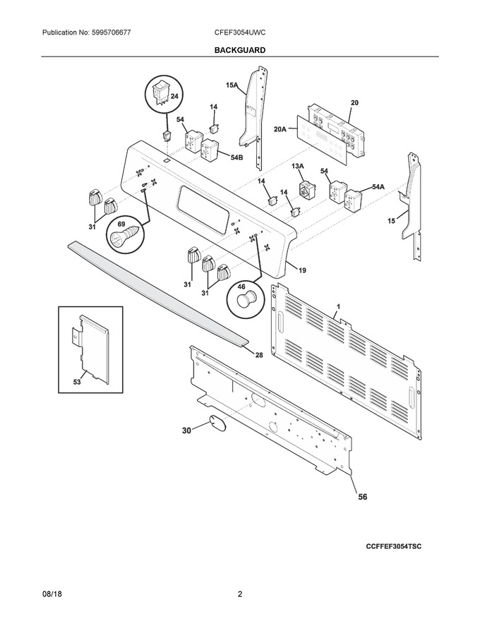 Diagram for CFEF3054UWC