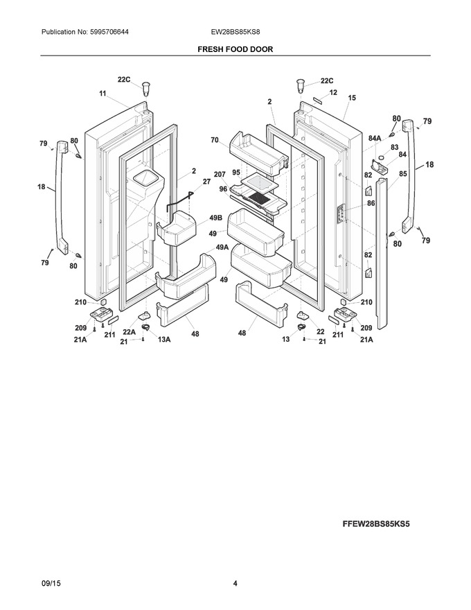 Diagram for EW28BS85KS8