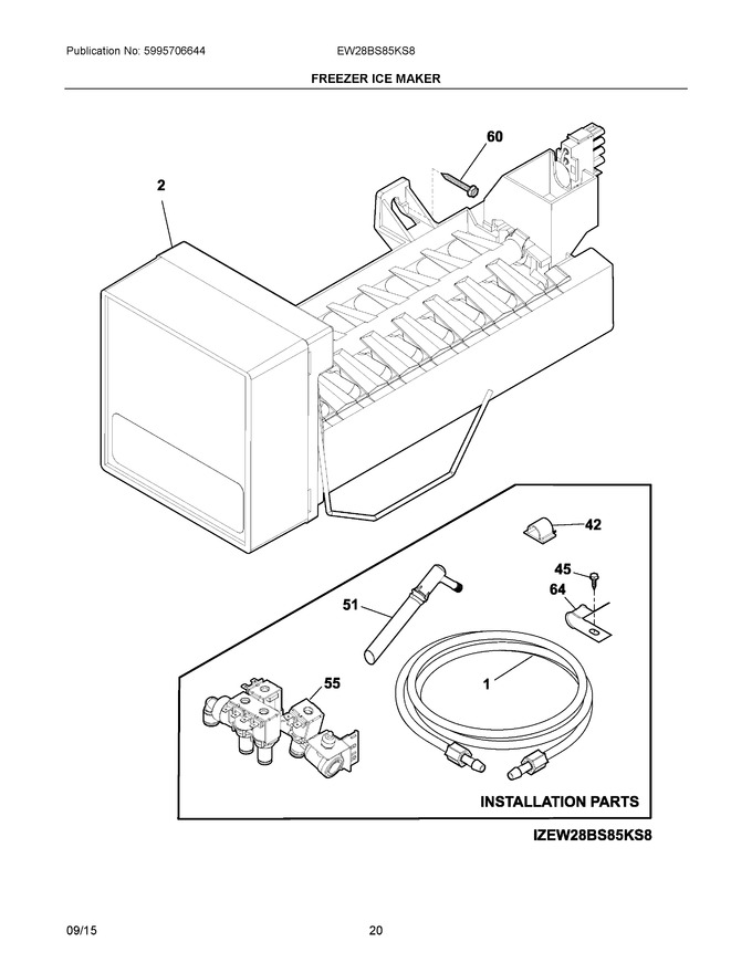 Diagram for EW28BS85KS8