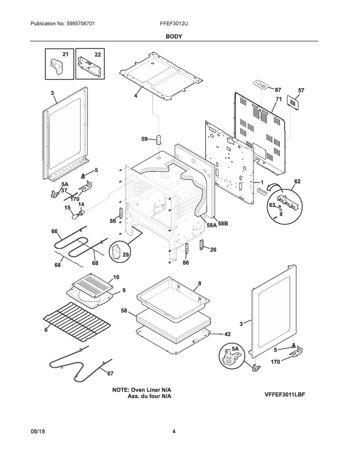 Diagram for FFEF3012UBB