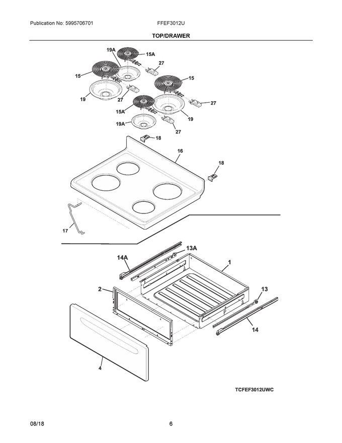 Diagram for FFEF3012UBB