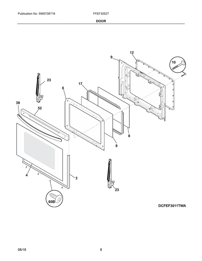 Diagram for FFEF3052TWC