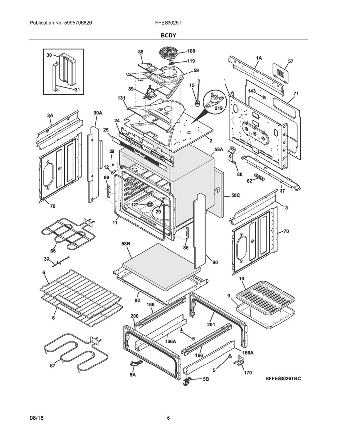 Diagram for FFES3026TWD