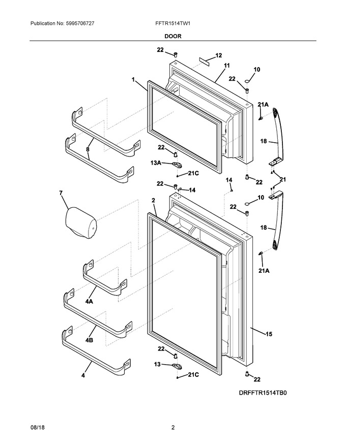 Diagram for FFTR1514TW1