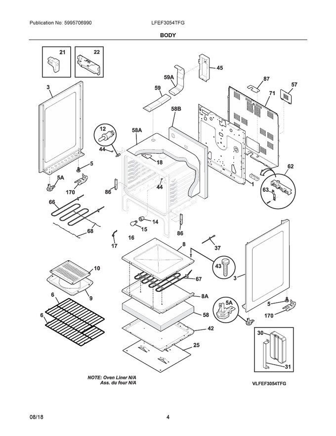 Diagram for LFEF3054TFG
