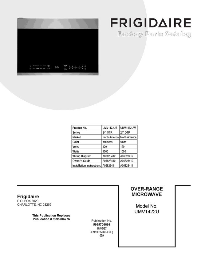 Diagram for UMV1422UW