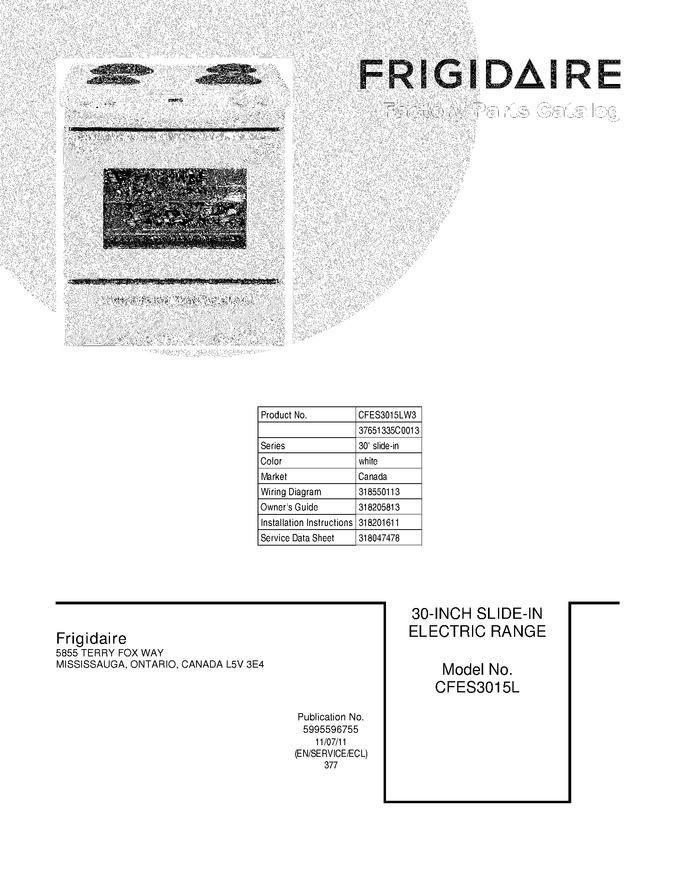 Diagram for CFES3015LW3