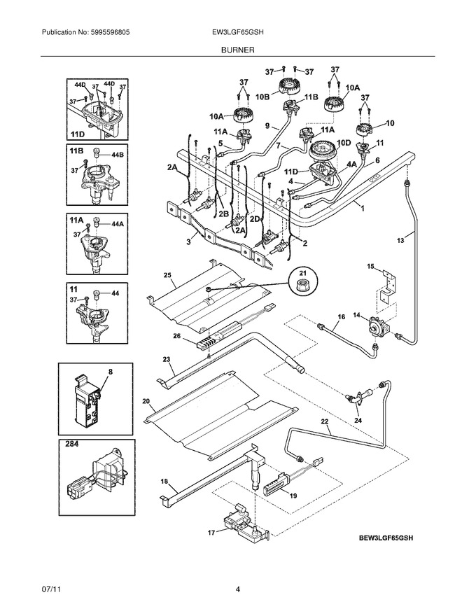 Diagram for EW3LGF65GSH