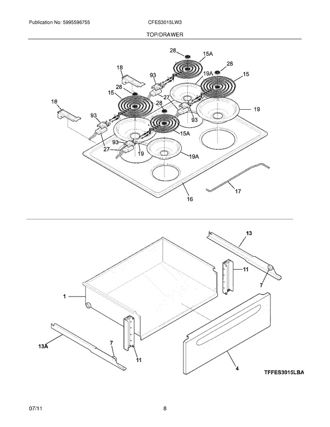 Diagram for CFES3015LW3