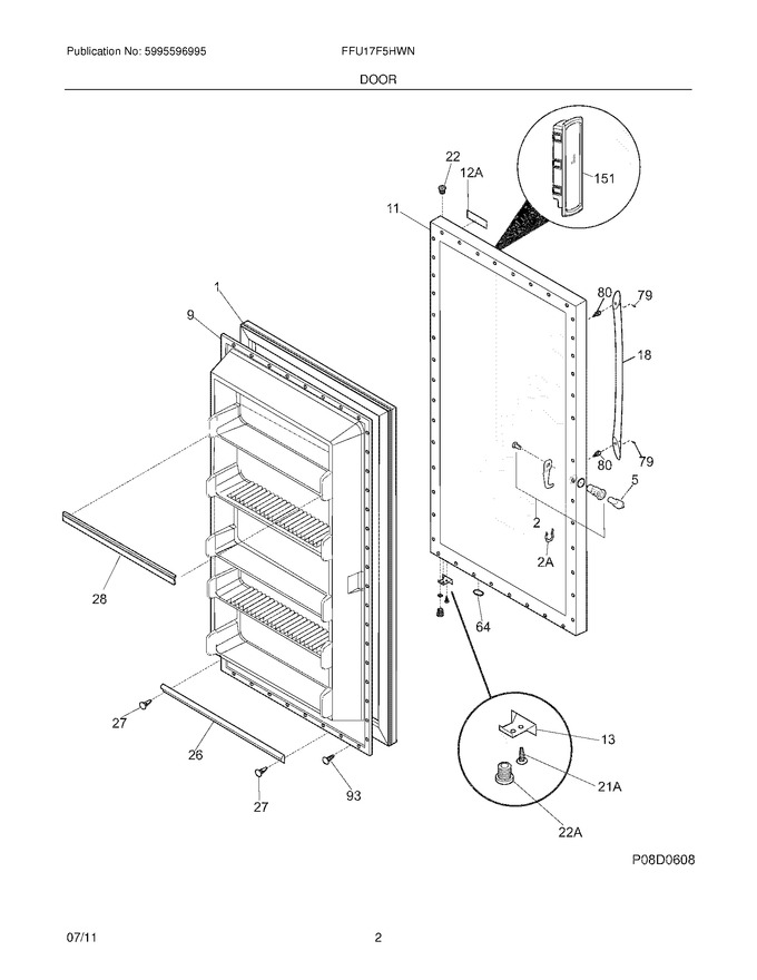 Diagram for FFU17F5HWN