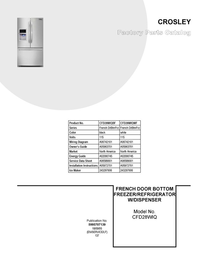 Diagram for CFD28WIQBF