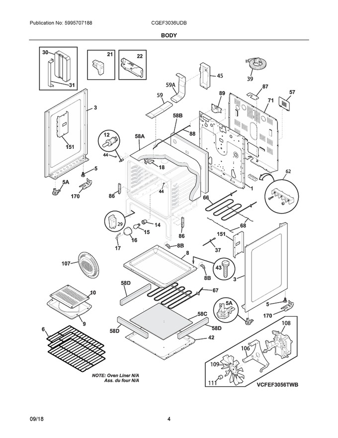Diagram for CGEF3036UDB