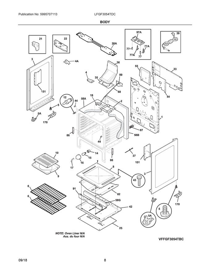 Diagram for LFGF3054TDC