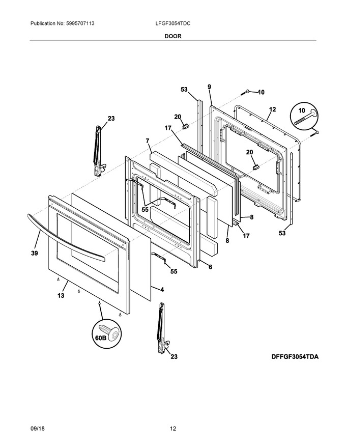 Diagram for LFGF3054TDC
