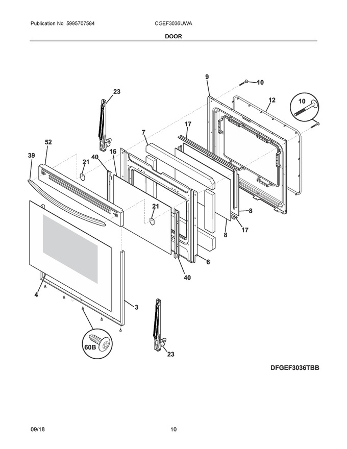 Diagram for CGEF3036UWA
