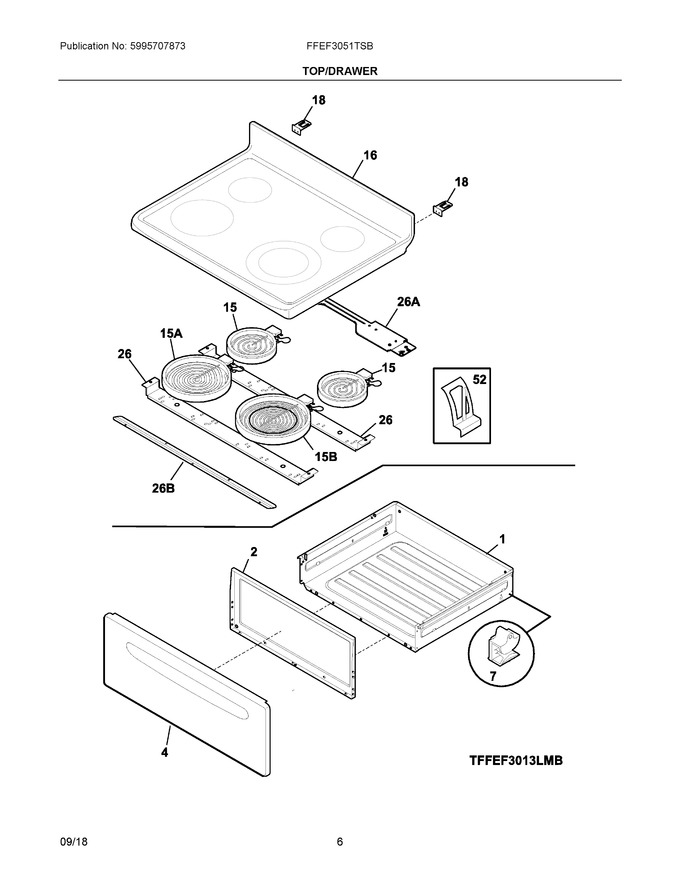 Diagram for FFEF3051TSB