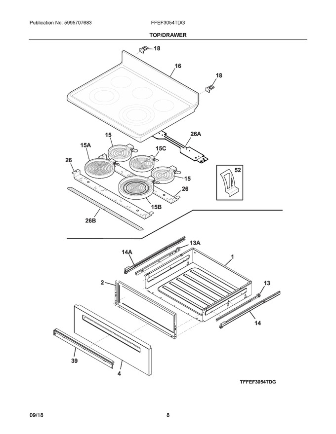 Diagram for FFEF3054TDG