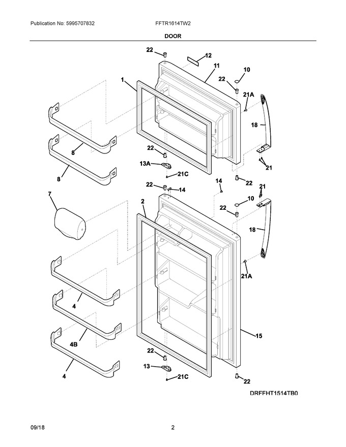 Diagram for FFTR1614TW2