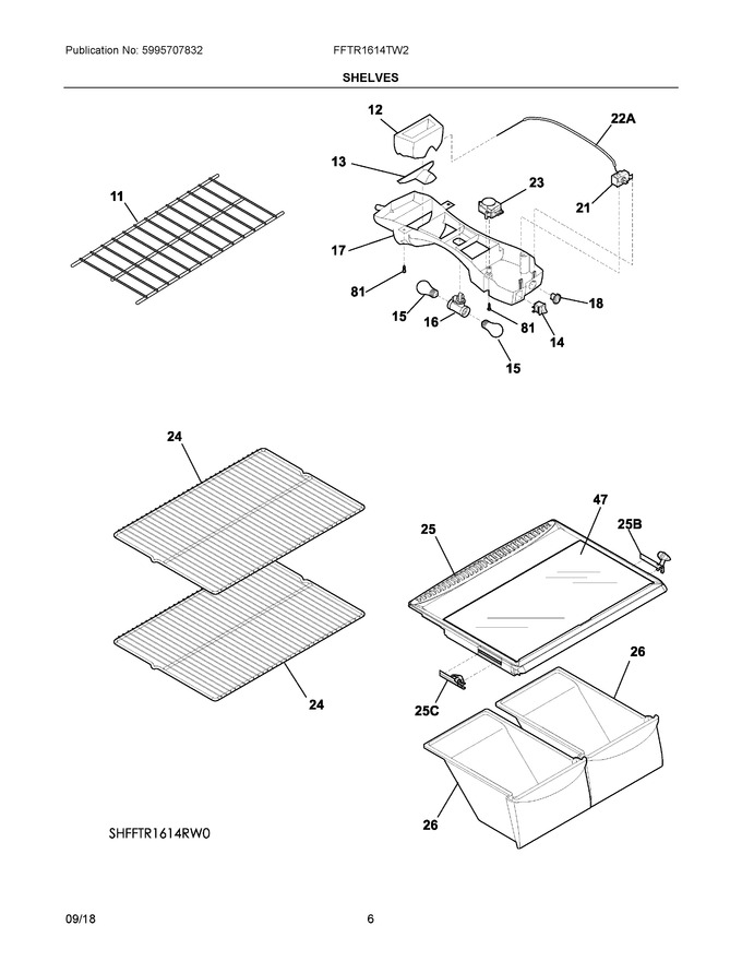 Diagram for FFTR1614TW2