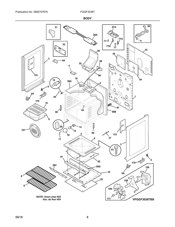Diagram for FGGF3036TWC