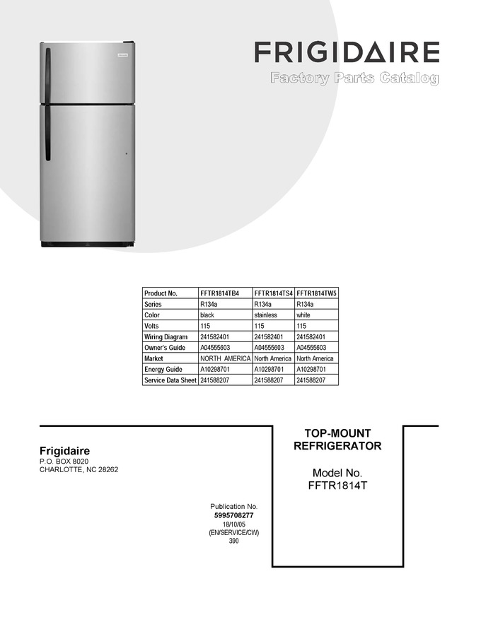 Diagram for FFTR1814TS4