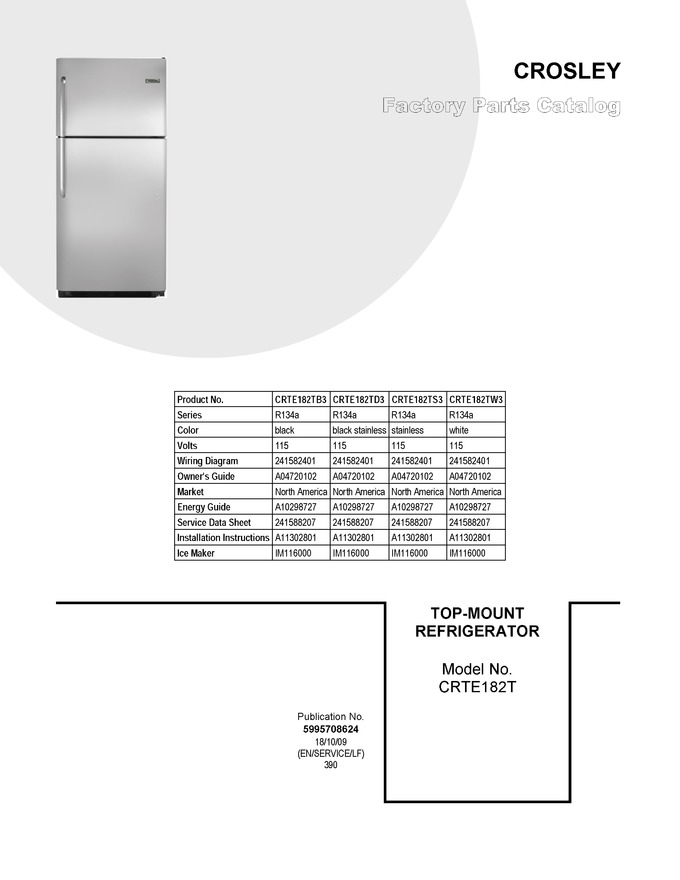 Diagram for CRTE182TS3