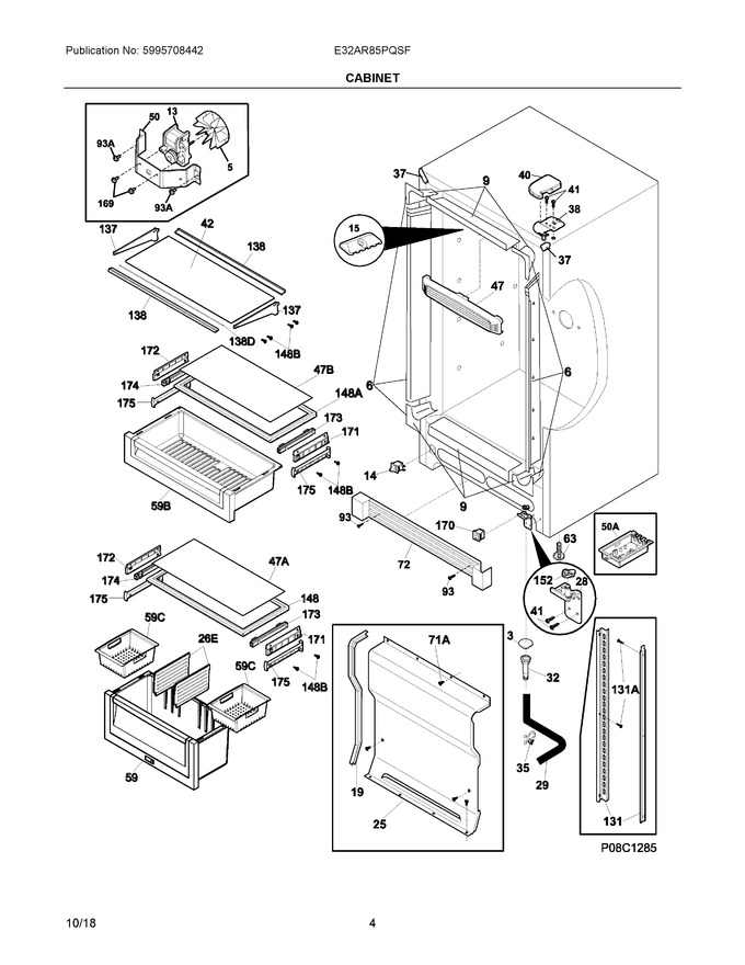 Diagram for E32AR85PQSF