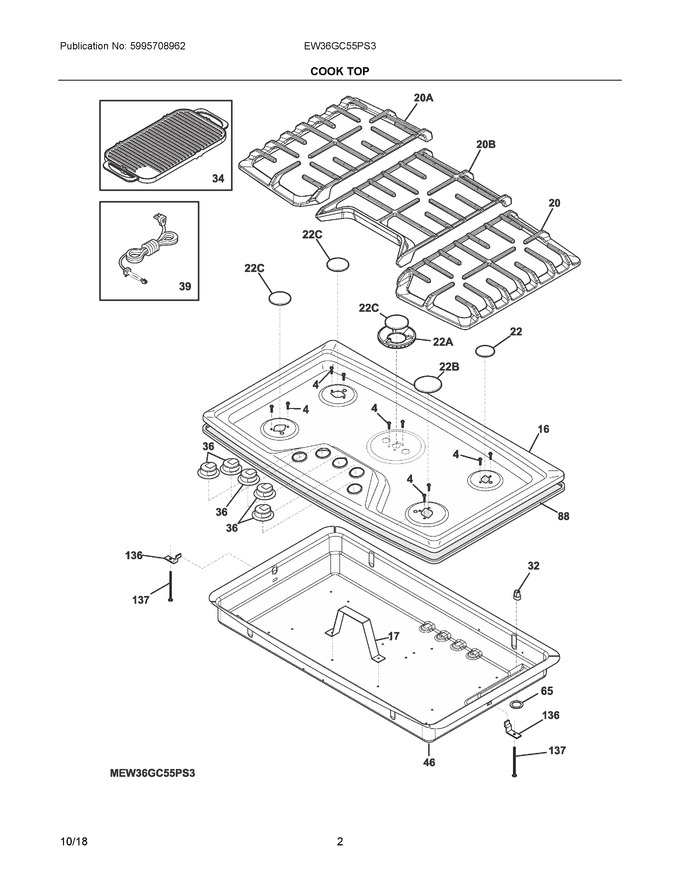 Diagram for EW36GC55PS3