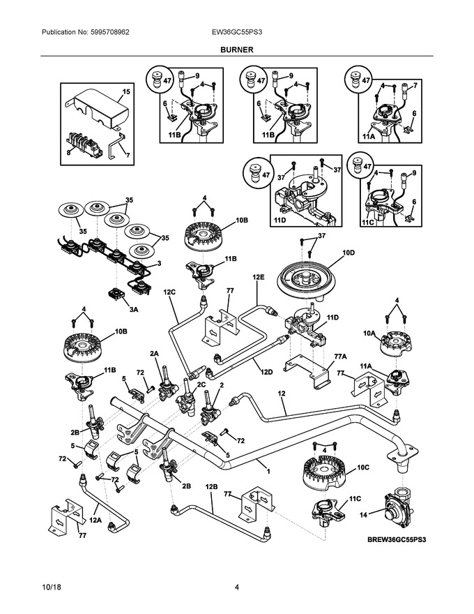Diagram for EW36GC55PS3