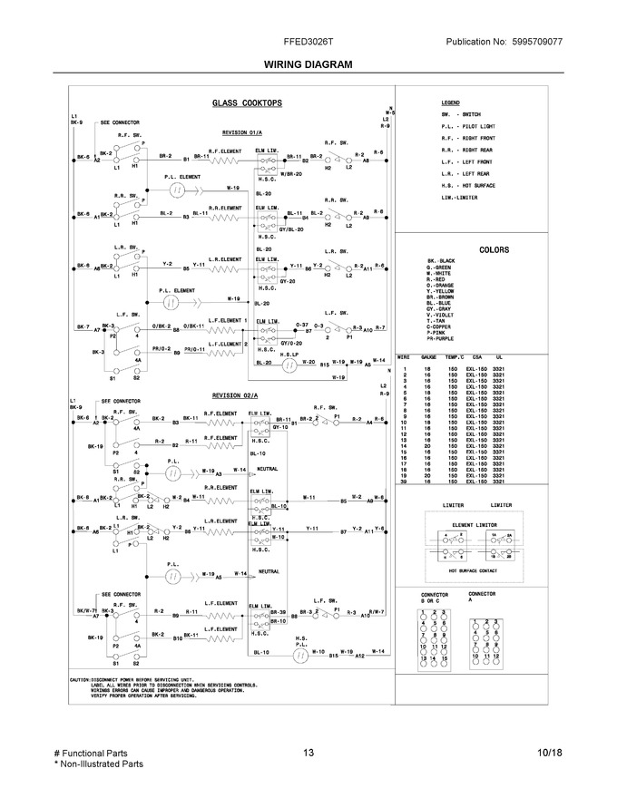 Diagram for FFED3026TWC