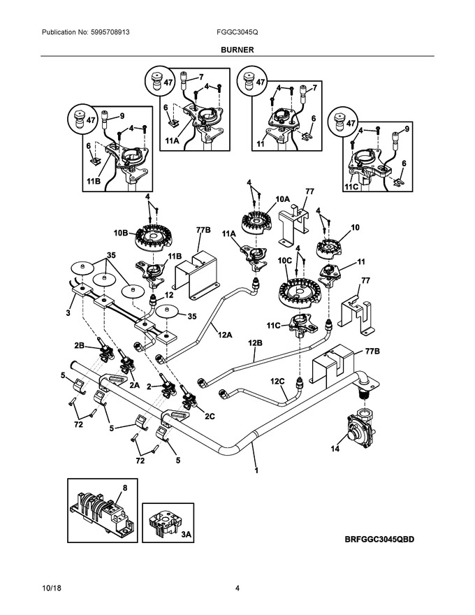 Diagram for FGGC3045QSD