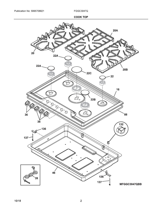 Diagram for FGGC3047QBD
