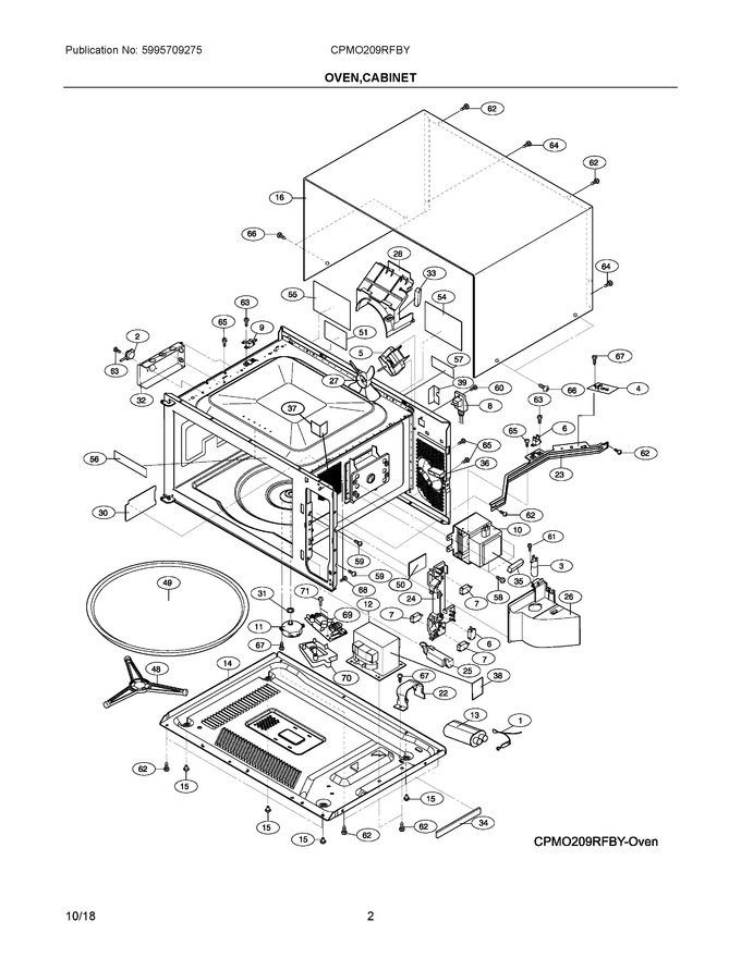 Diagram for CPMO209RFBY