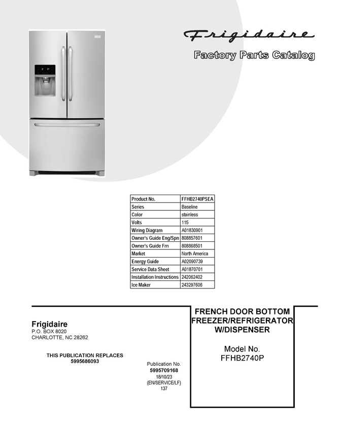 Diagram for FFHB2740PSEA