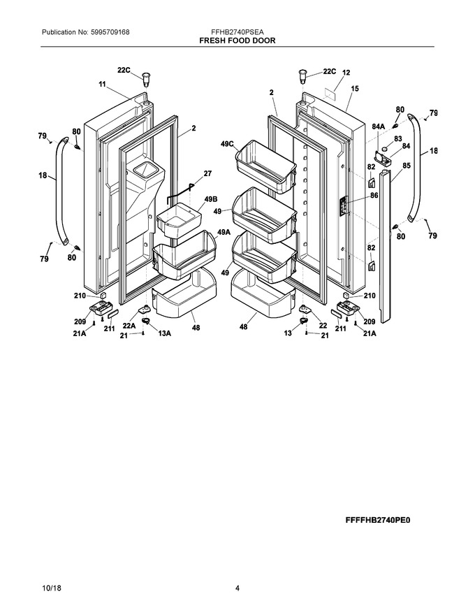 Diagram for FFHB2740PSEA