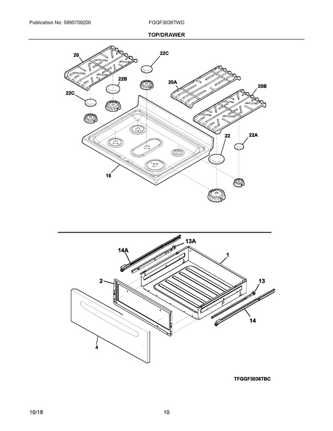 Diagram for FGGF3036TWD