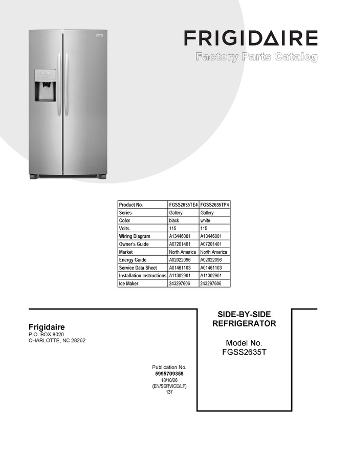 Diagram for FGSS2635TP4