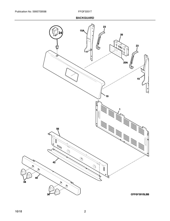 Diagram for FFGF3051TBA